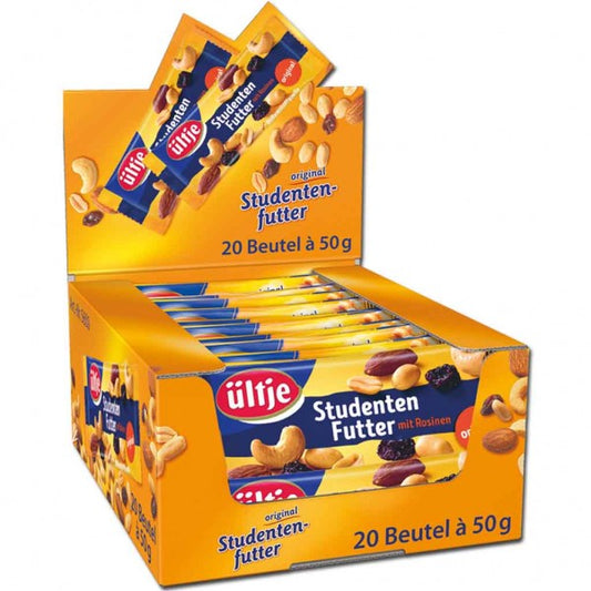 ültje Studentenfutter Original 20 x 50g MHD:05.2026