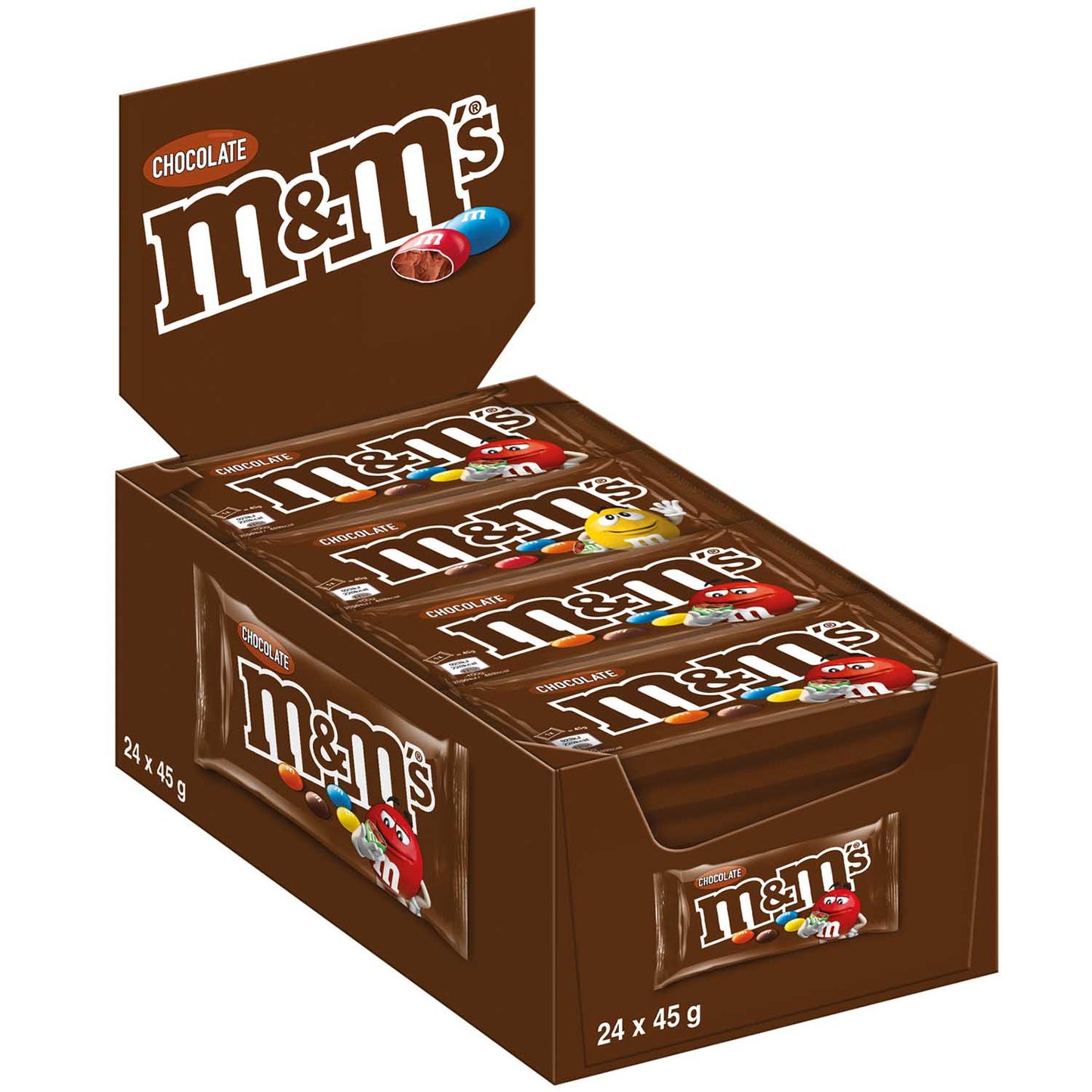 Chocolate M&M 24x45G DDM:16.11.2025