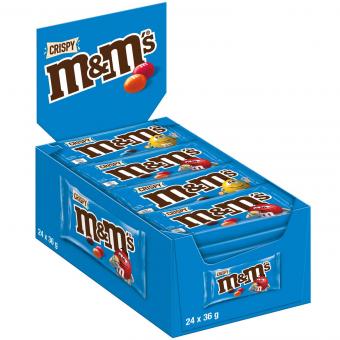 M&M Crispy 24 × 36G DDM:30.11.2025
