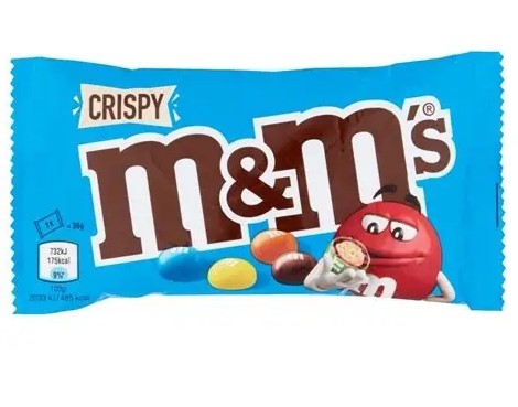 M&M'S Crispy 24×36g MHD:26.07.2026