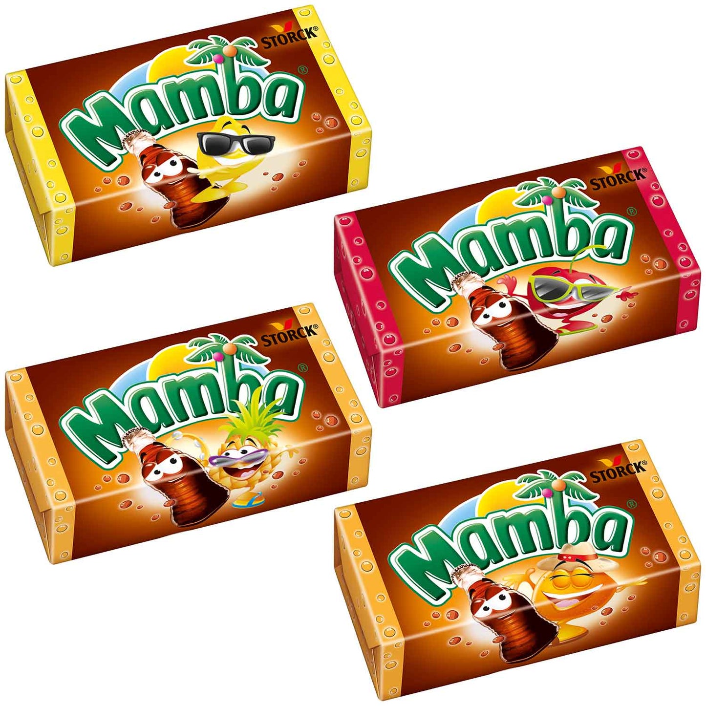 Mamba Cola & Friends 24 x 106 g MHD: 31.07.2026
