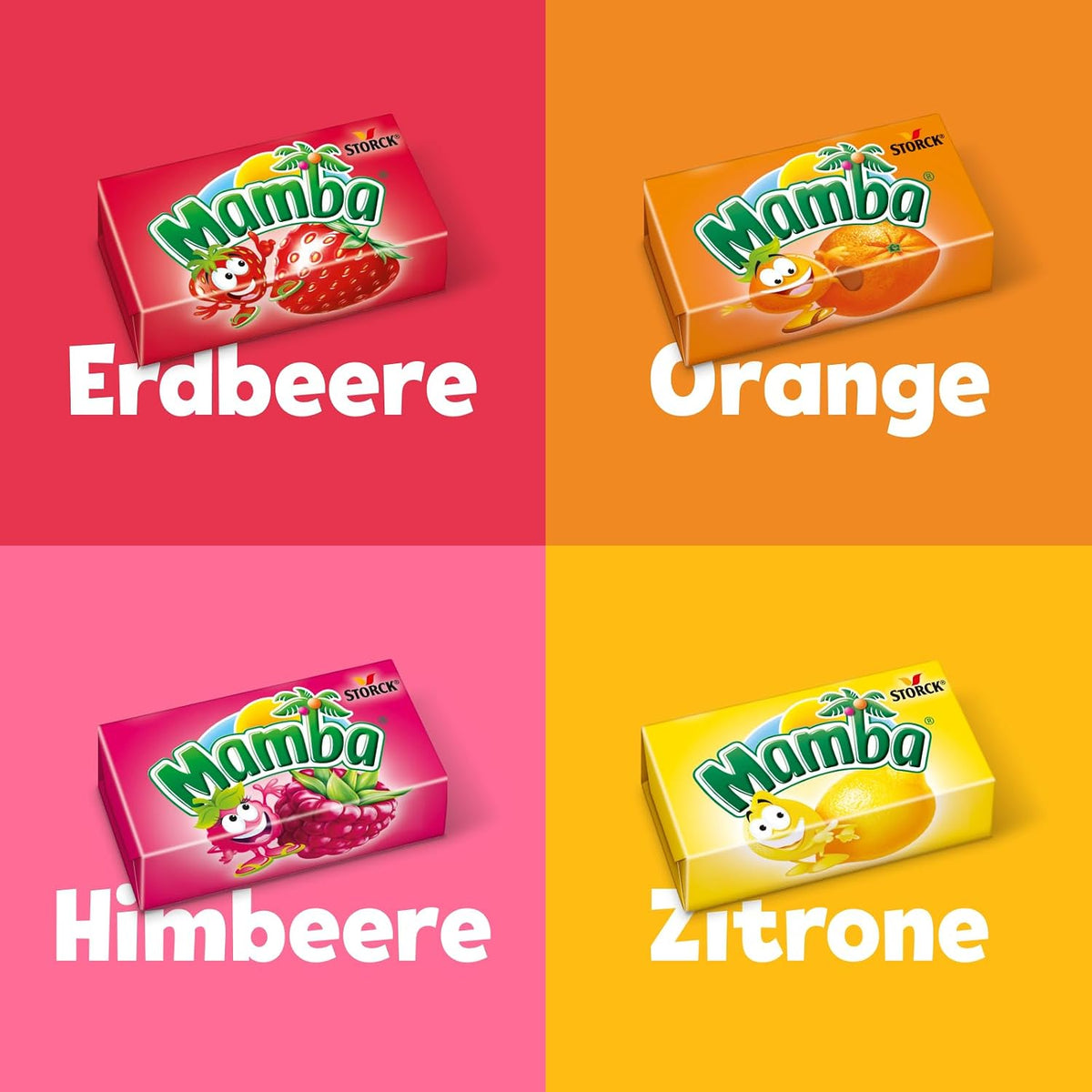 Mamba Kaubonbon Sorten