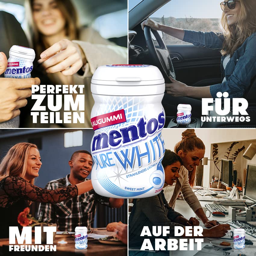 Mentos Kaugummi Pure White