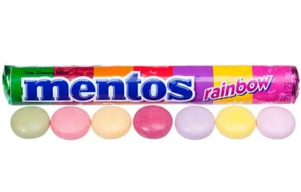 mentos Rainbow 40x37,5g MHD:10.2027