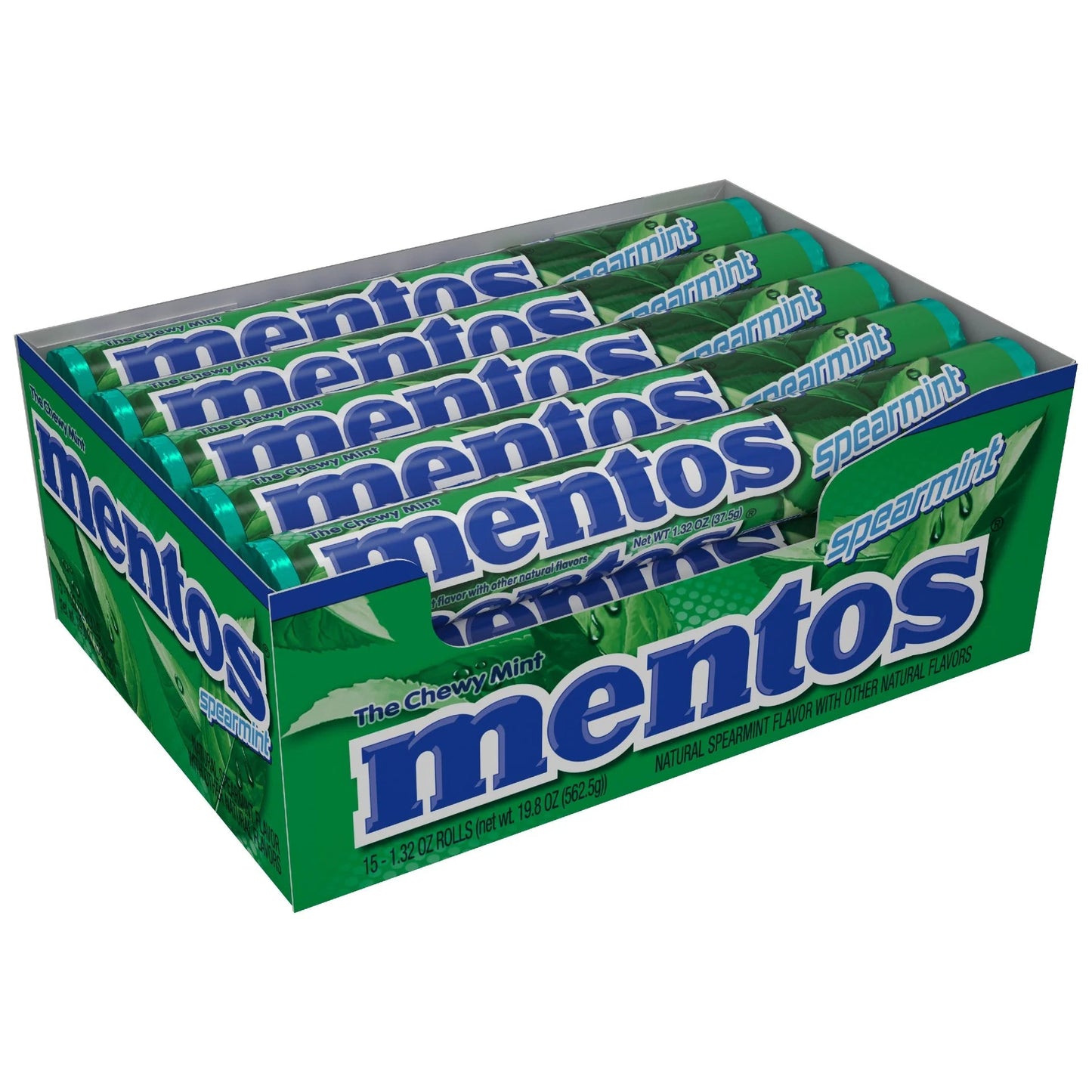 Mentos spearmint 40 x 38 g MHD: 03.2028