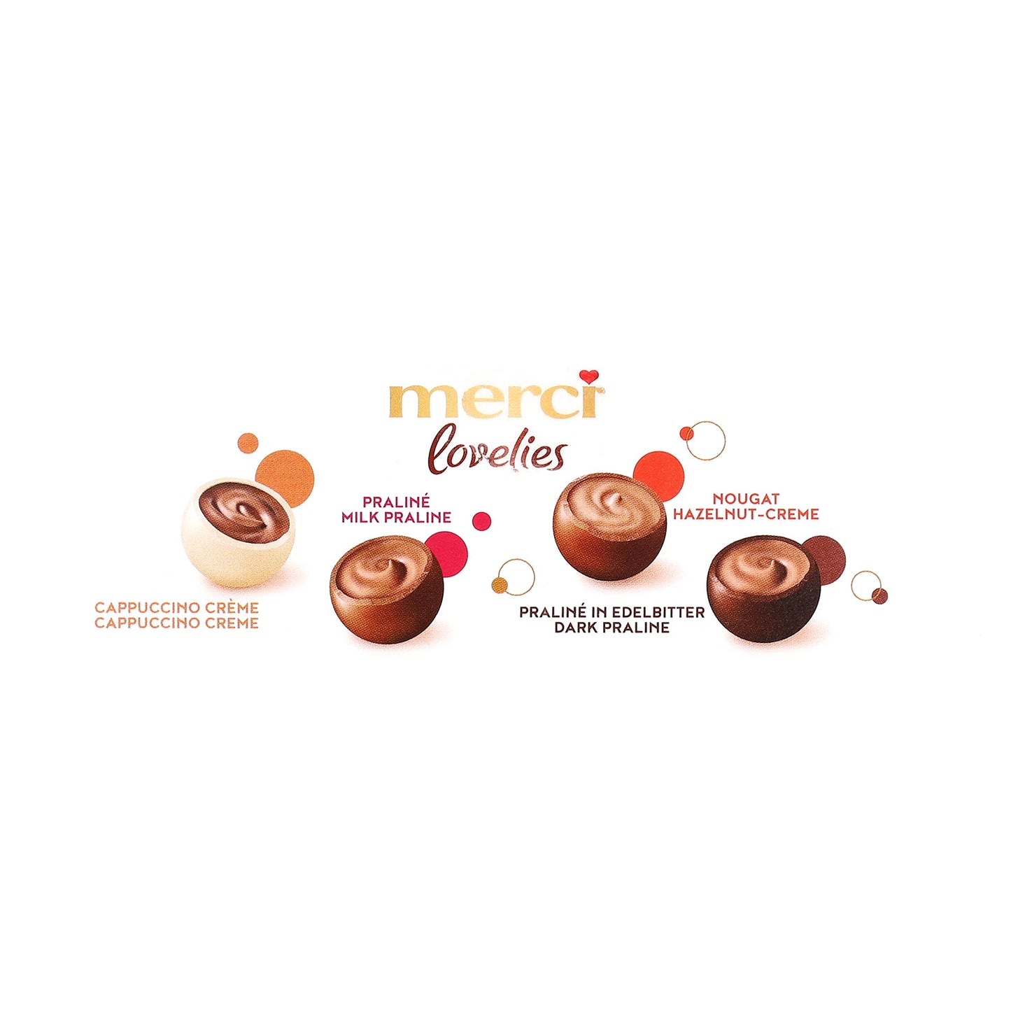 merci lovelies Creamy 185g MHD: 01.05.2025 - Lecker24
