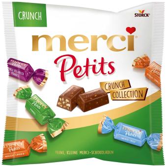 merci Petits Crunch Collection 125g MHD: 01.05.2026