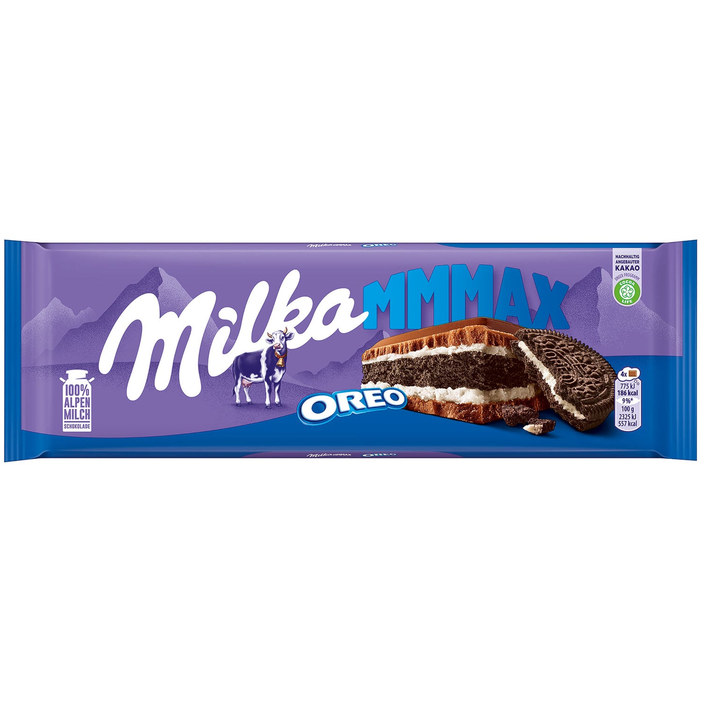 Milka Table Chocolate Mmmax Oreo 300G
