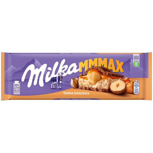 Milka Mmmax Toffee Ganznuss 300g MHD:23.10.2025