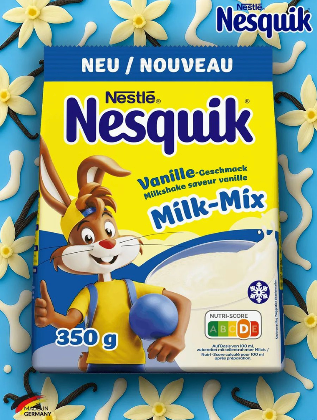 Nesquik Milk-Mix Vanillegeschmack