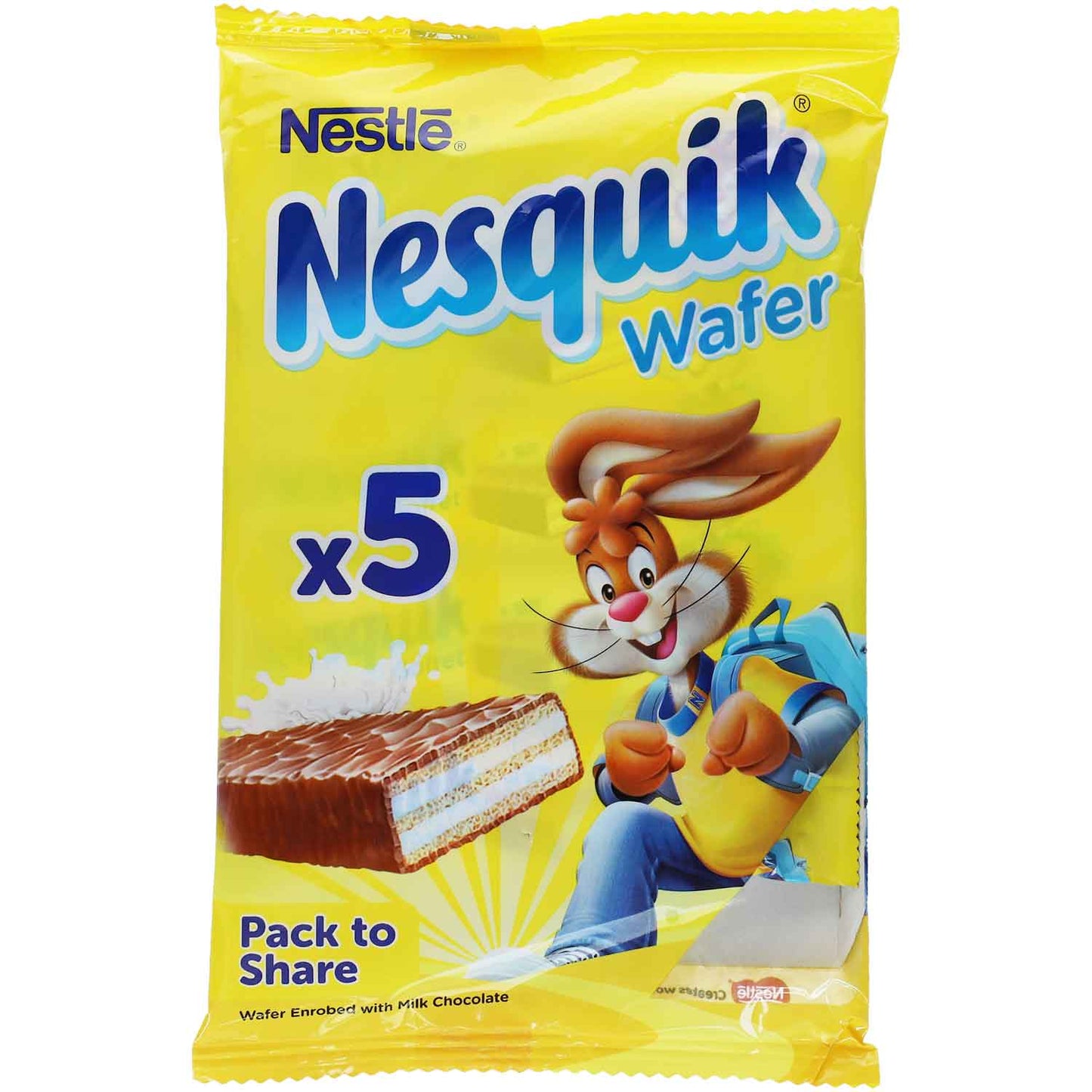 Nesquik Wafer Milk 19gx5 MHD:27.03.2026