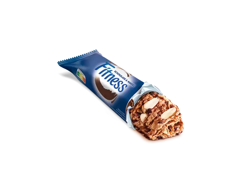 Barres de céréales Nestlé Fitness au chocolat et aux amandes