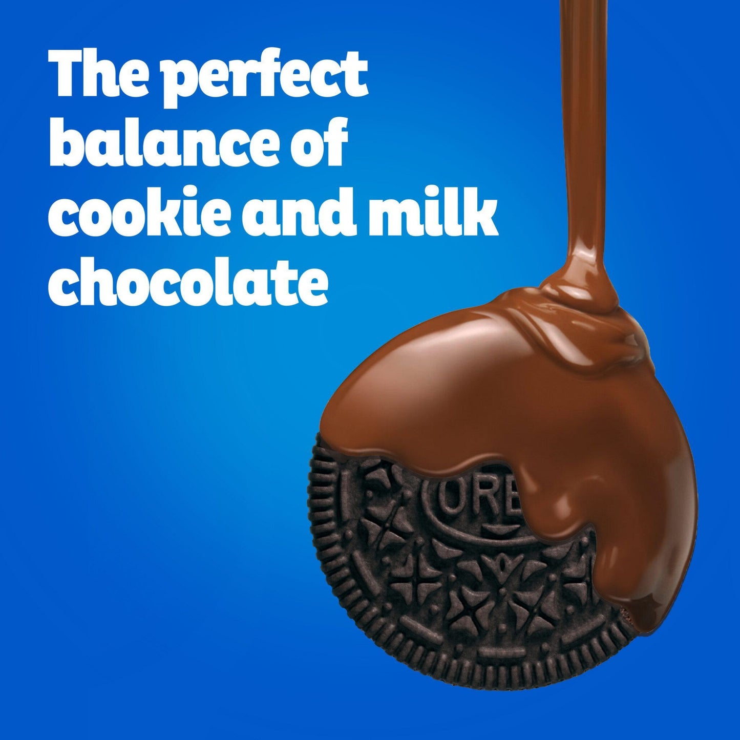 OREO - The perfect balnce of cookie an milk chocolate