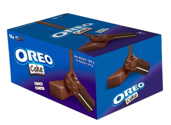 Oreo Cake Choco Coated 24g x12 MHD:10.02.2026