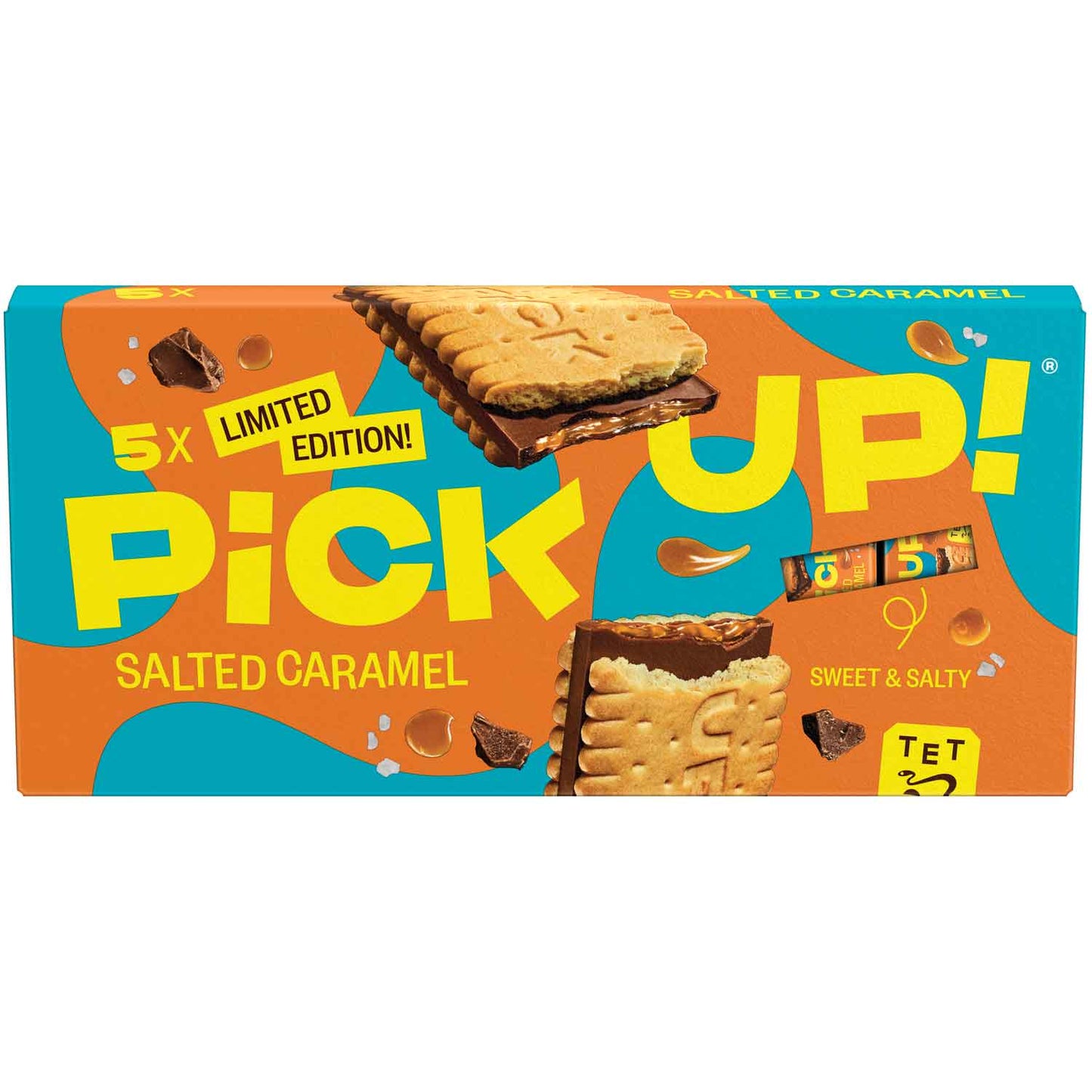 PiCK UP! Salted Caramel 5x28g MHD: 01.01.2026