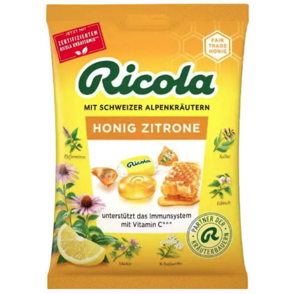 Ricola Honing-citroen 75g