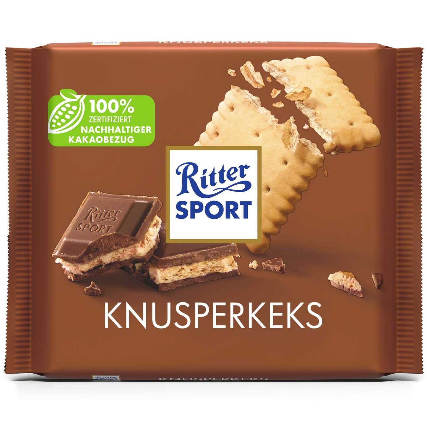 Ritter Sport Knusperkeks - 100g MHD:29.05.2025 - Lecker24