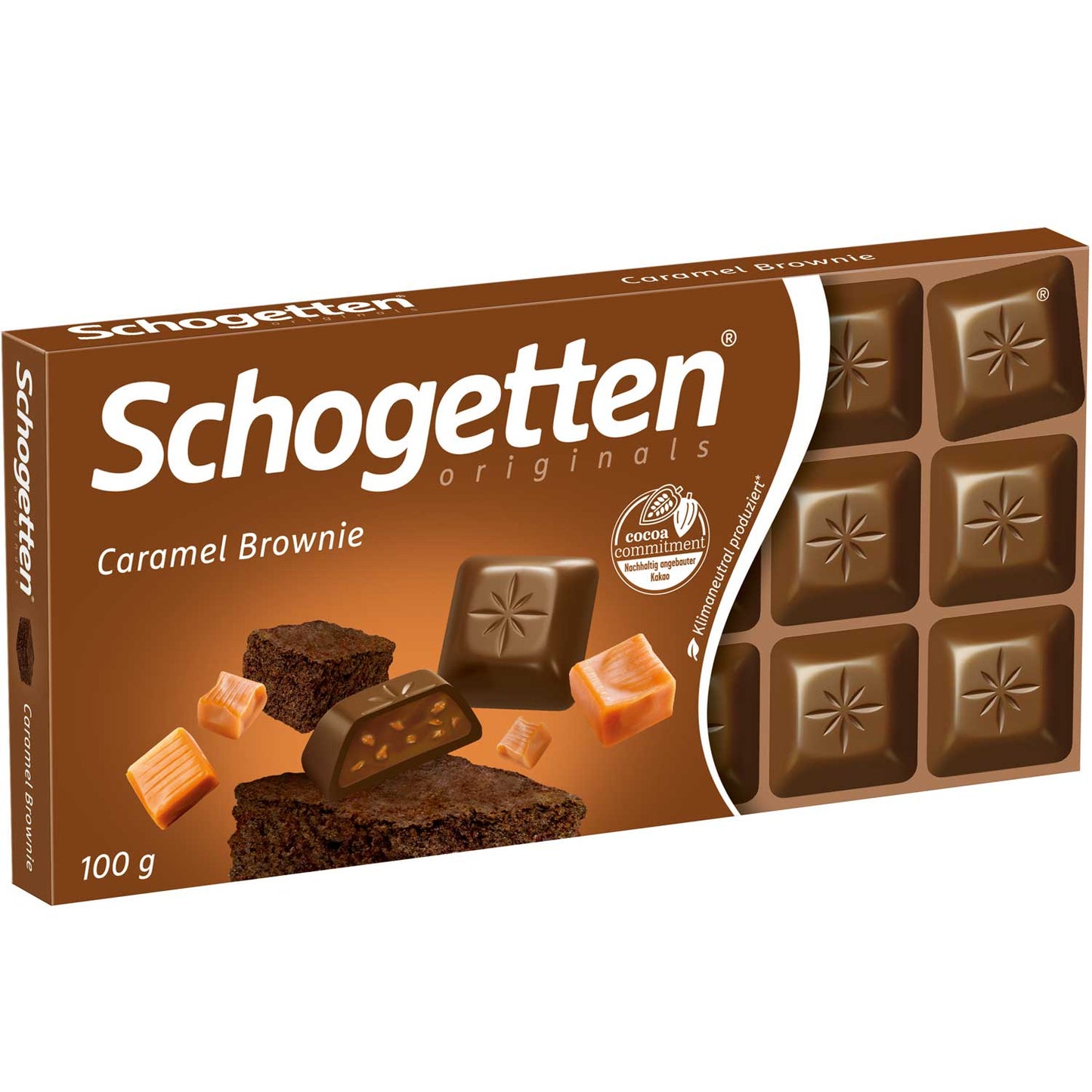 Schogetten Caramel Brownie 100g MHD: 31.12.2025