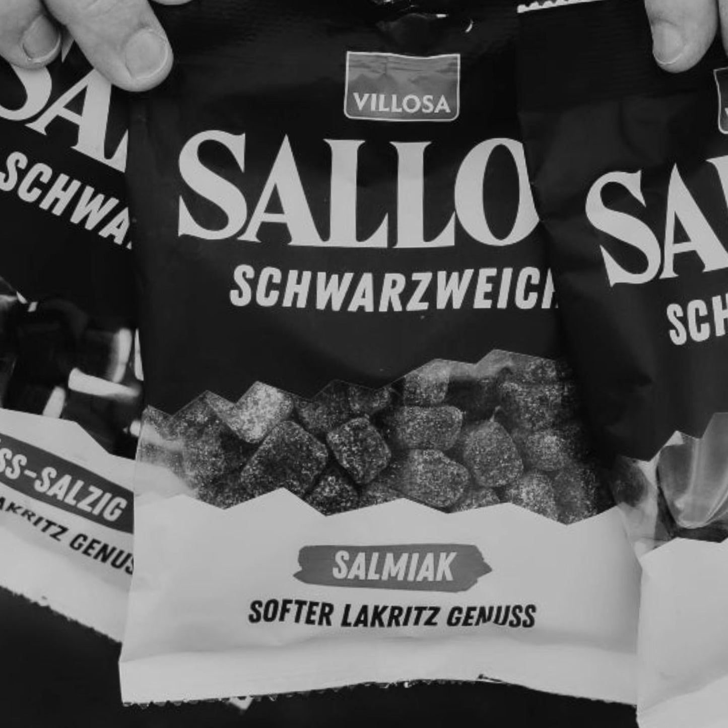 VILLOSA SALLOS Schwarzweich Salmiak