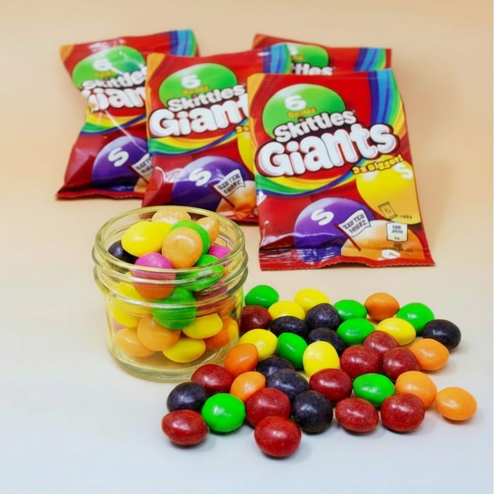 🌈 Skittles Giants 3x Bigger