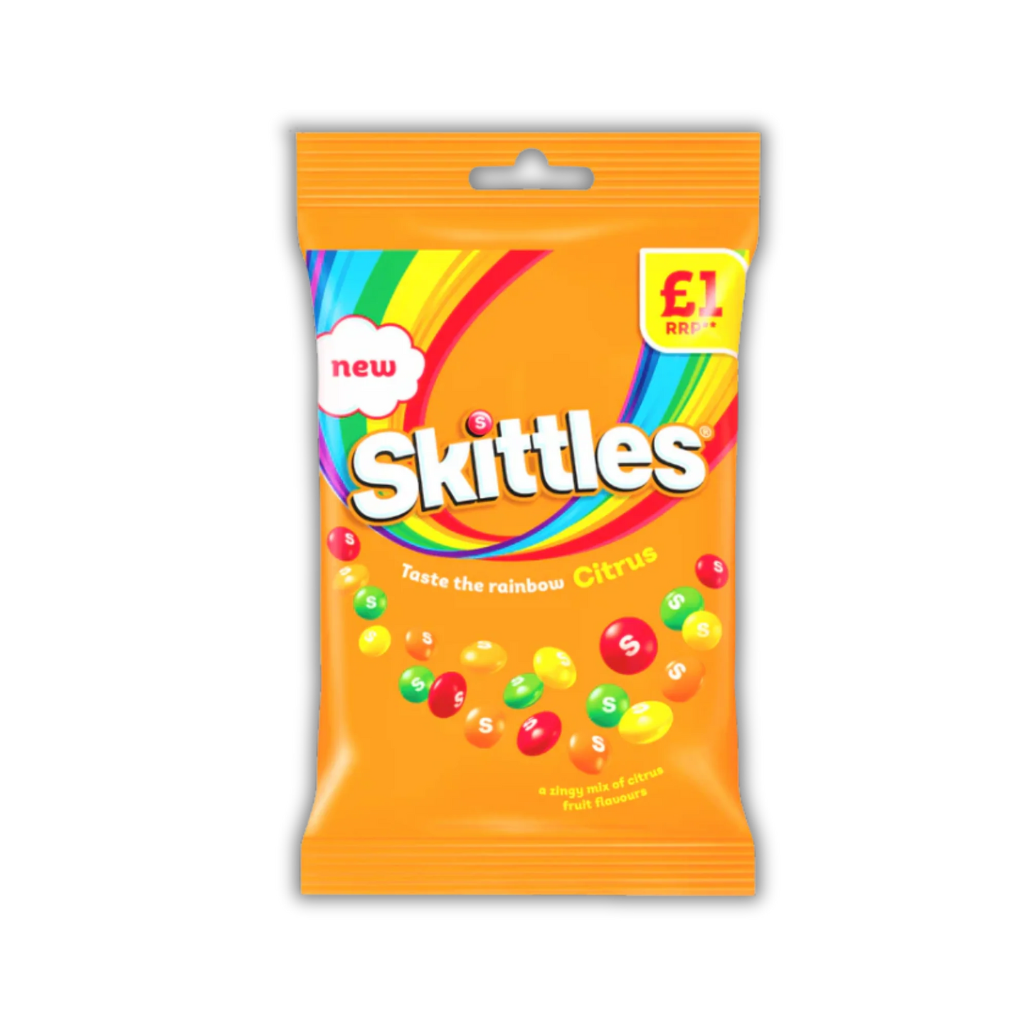 SkittlesTaste the rainbow Citrus 136g MHD:07.05.2026
