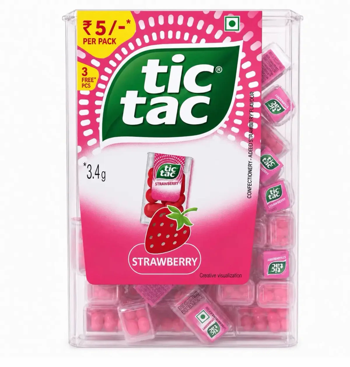 Tic Tac Strawberry Edition 255g