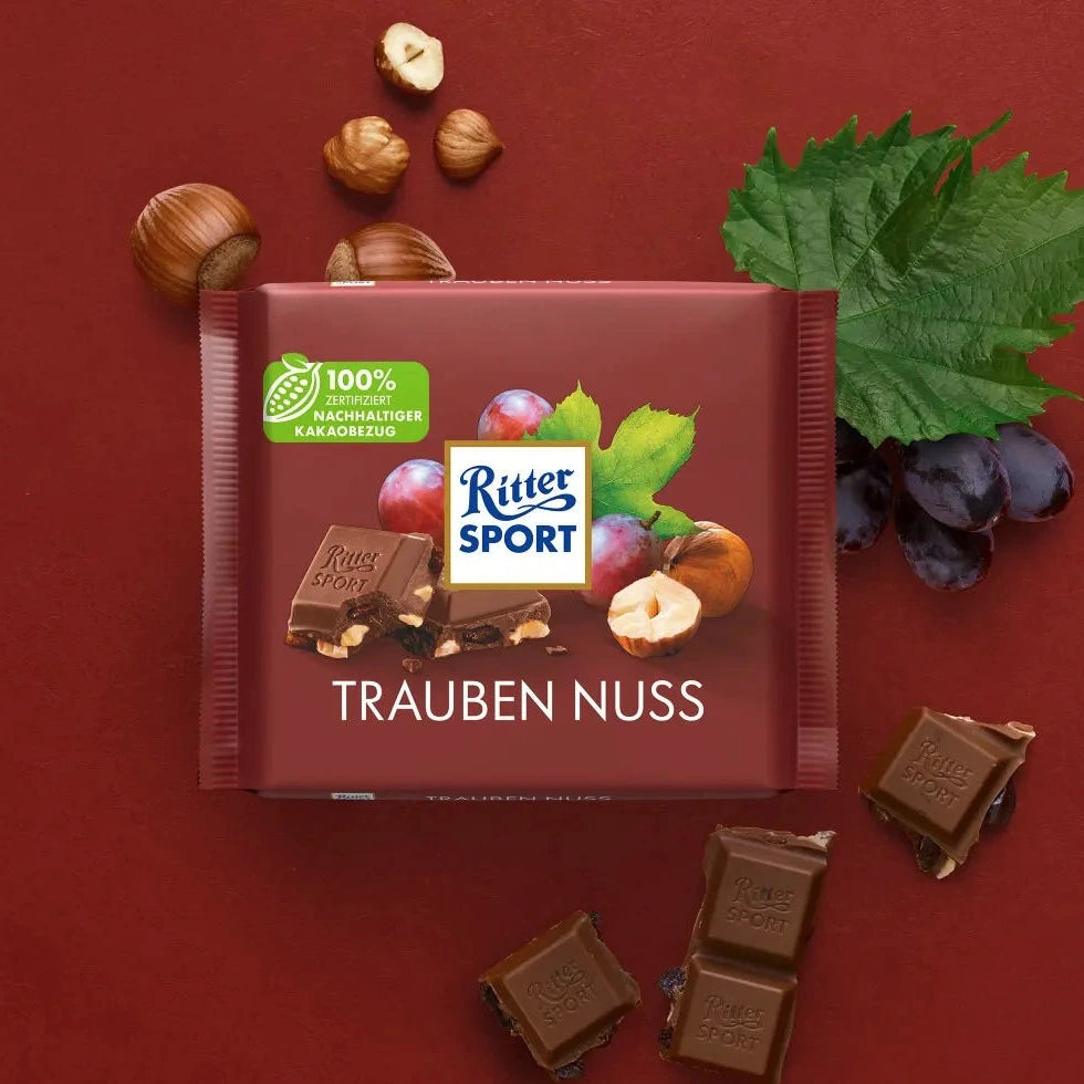 Ritter Sport Trauben Nuss Schokotafel