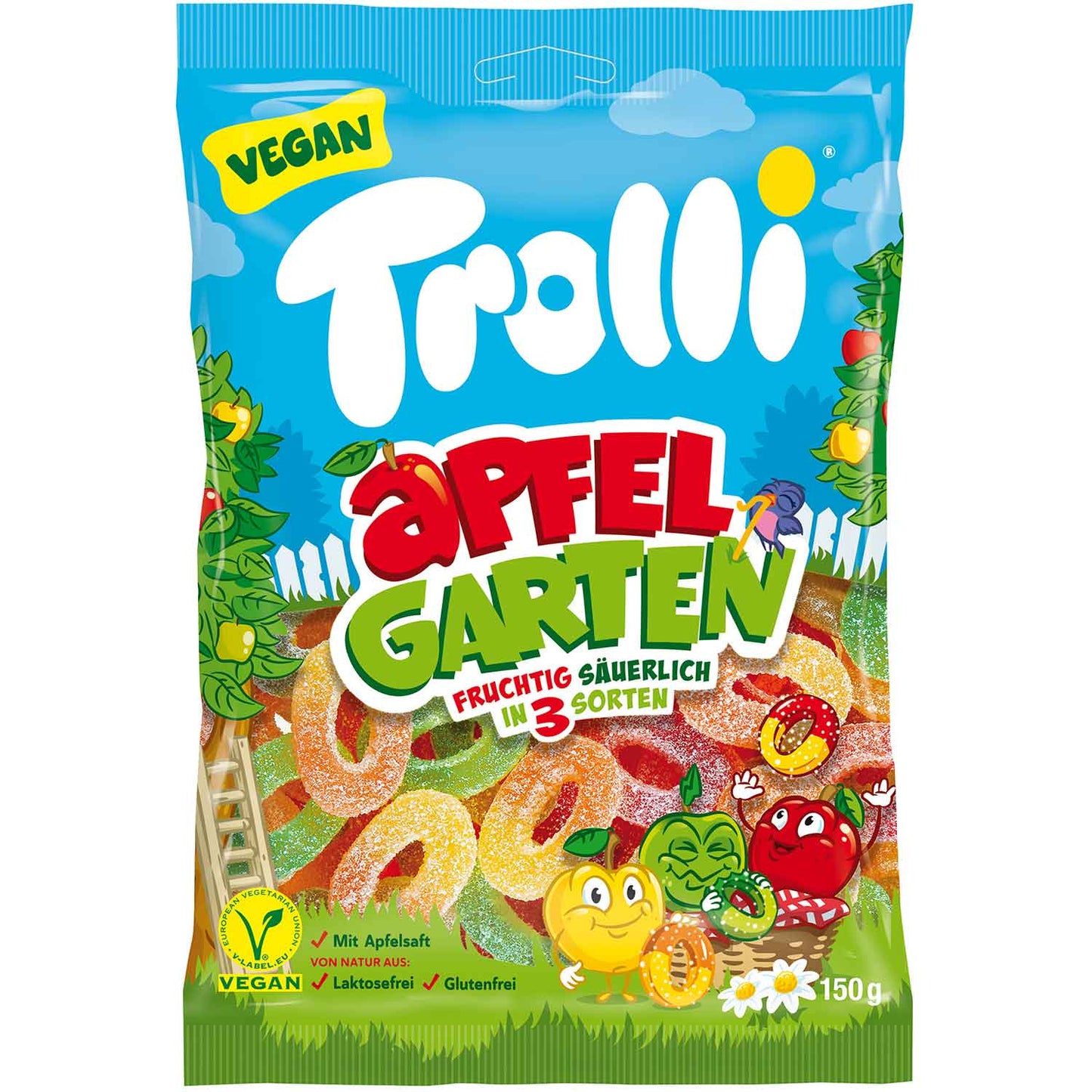 Trolli Verger de pommiers 150g