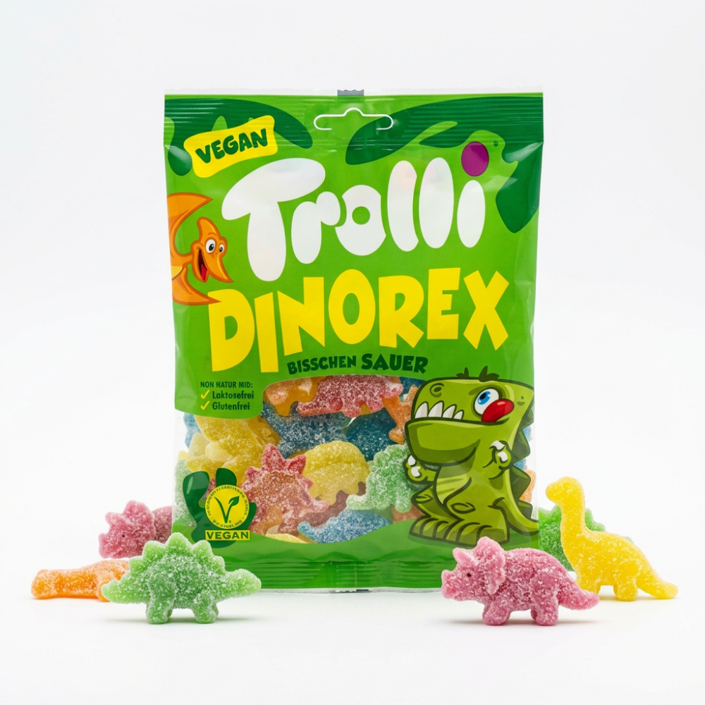 Trolli Dinorex Sauer Fruchtgummi 150g