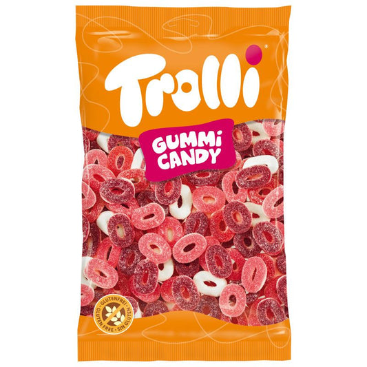 Trolli Rote Früchte Mini-Ringe 1000g MHD:08.07.2026
