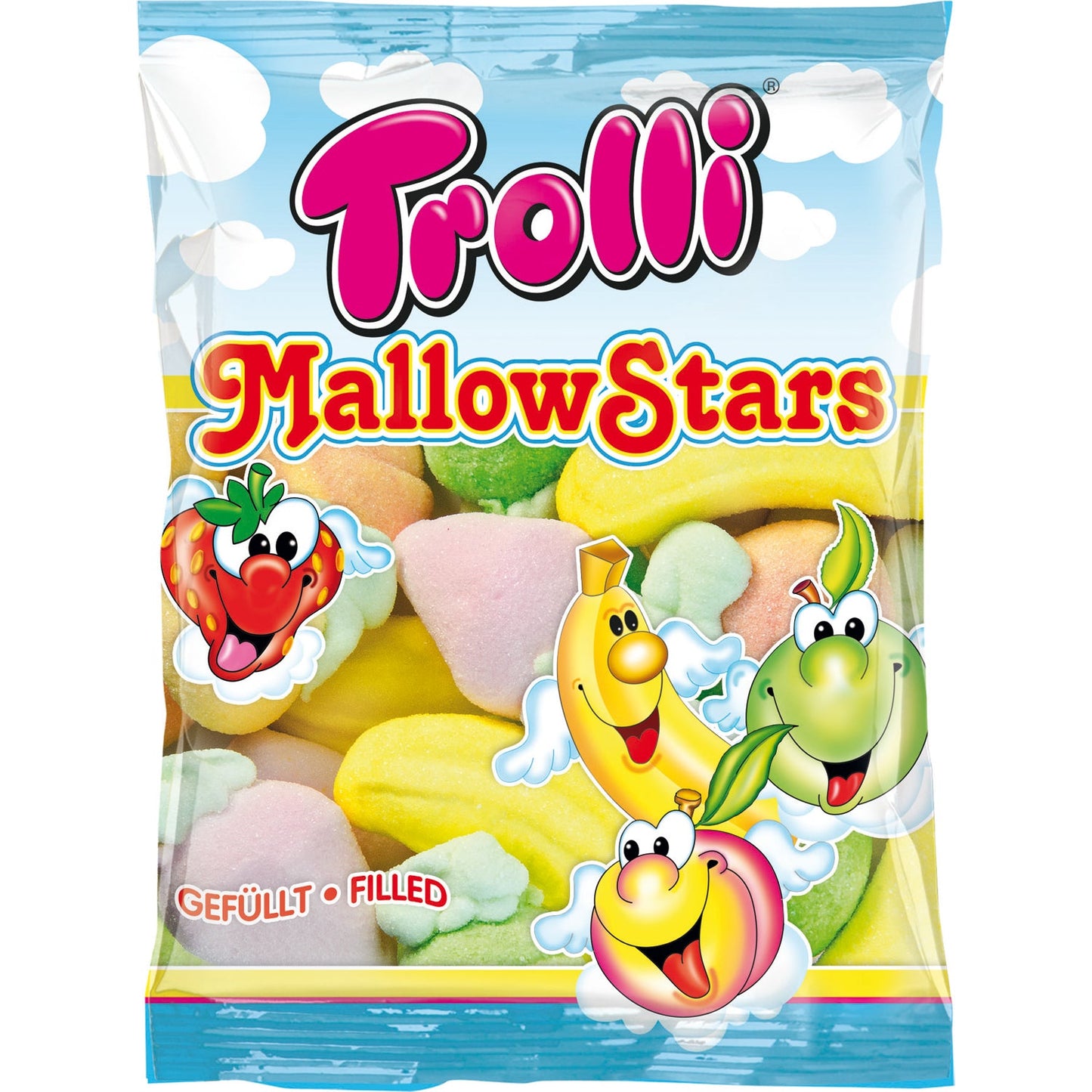 Trolli Mallow Stars 5 x 150g