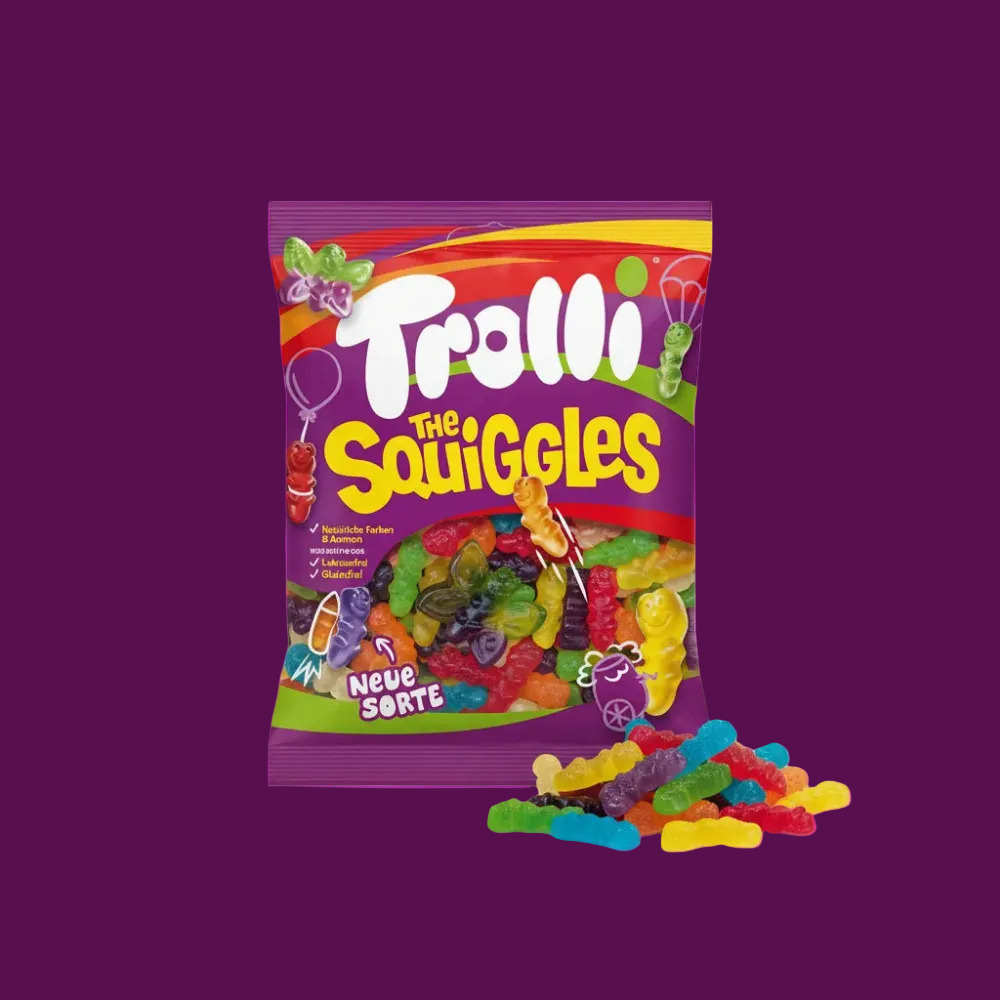 Trolli The Squiggles fruitgom 150g