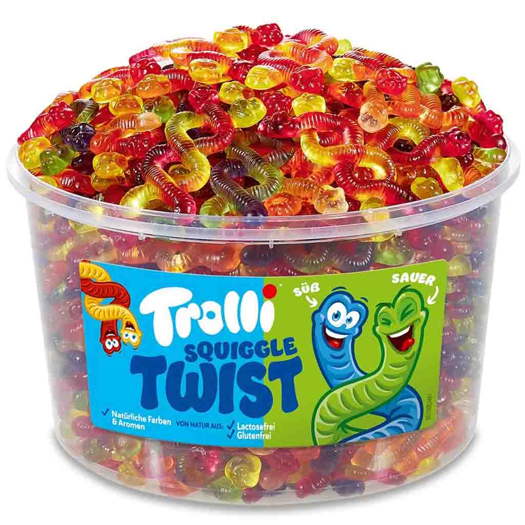 Trolli Squiggle Twist 150er 1200g