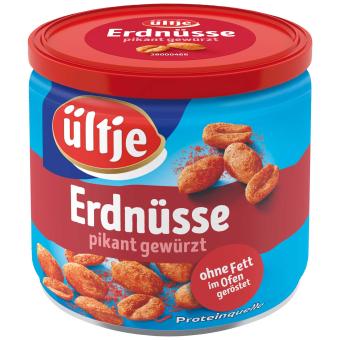 ültje Erdnüsse pikant gewürzt 180g