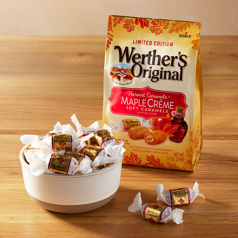 Werther's Original Crème Moelleuse Caramel Érable 200g