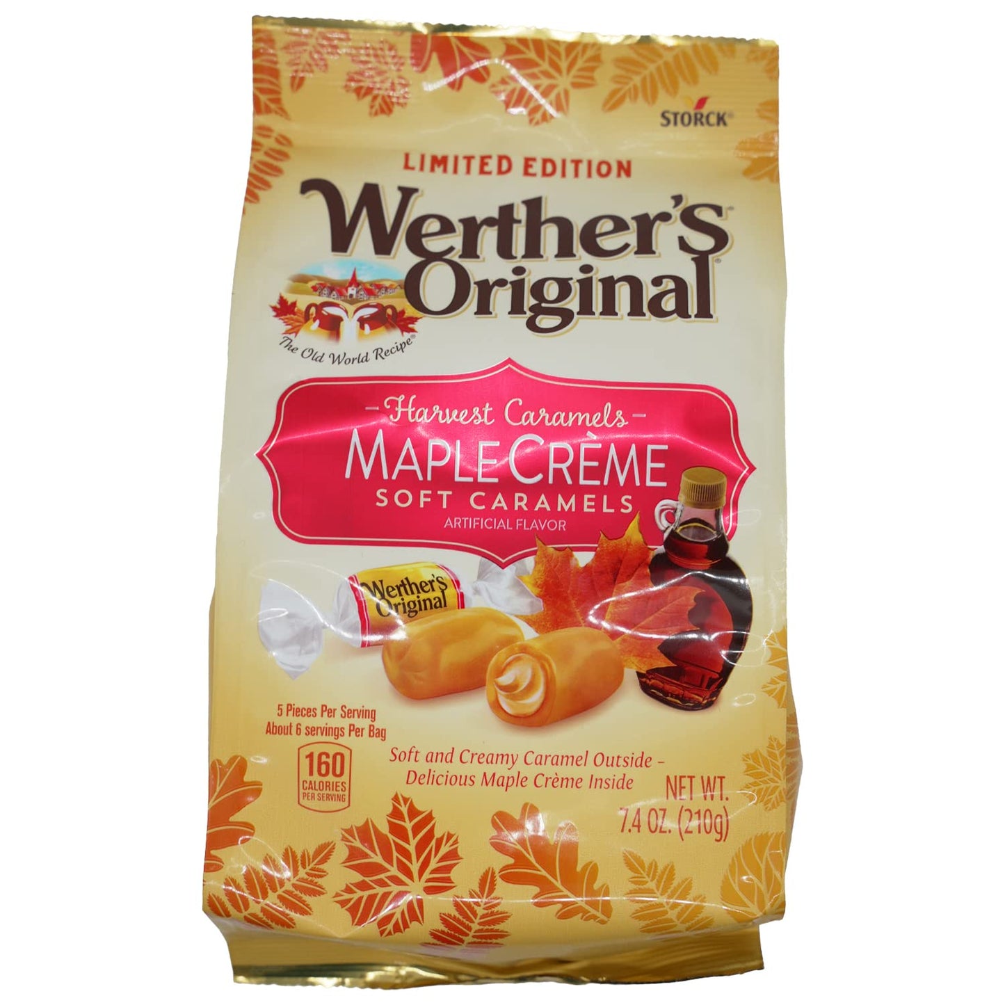Werthers Original Maple Creme Soft Caramel 250g MHD:30.06.2026