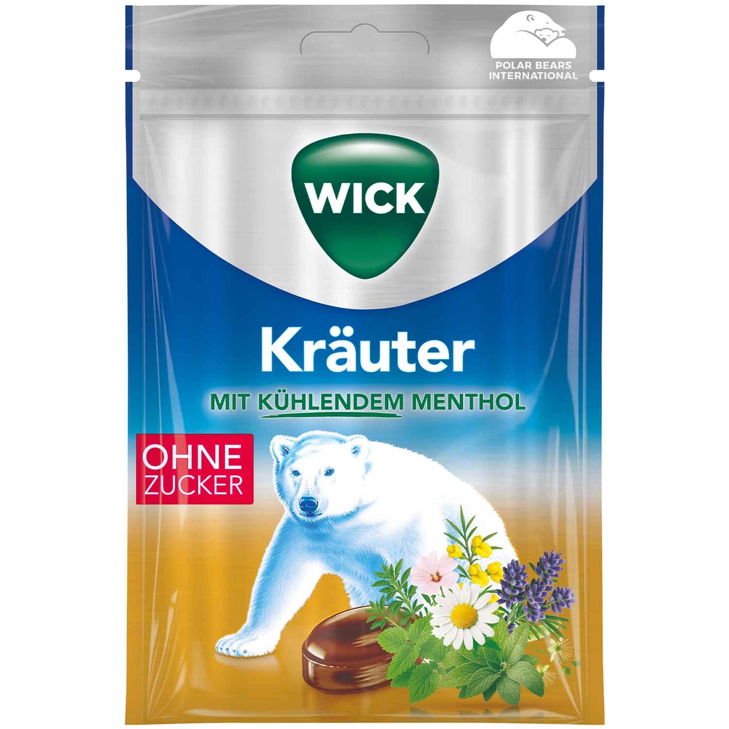 Wick Kräuter ohne Zucker 72g MHD:10.2028