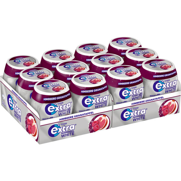 Extra Professional White Himbeere Granatapfel 12 x 50er