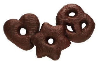 Stern, Brezel & Herz - Zartbitter Lebkuchen