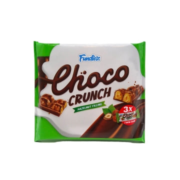 Fundiez Choco Crunch Hazelnut 3x 45g (135g) MHD:06.03.2025