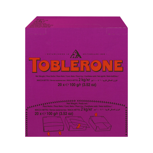 Toblerone Fruit and Nut 100g x 20 MHD: 14.06.2025