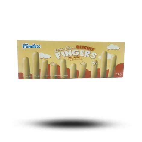 Fundiez Crispy Biscuit Fingers Vanilla 115g MHD: 11.12.2024