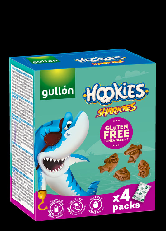Gullón Hookies Sharkies glutenfrei 160g ( 4x40g )