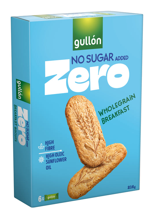 Gullón No sugar added Zero wholegrain Breakfast 216g