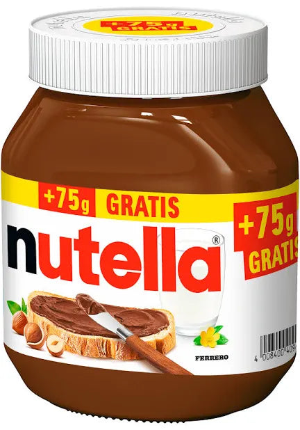 Nutella 750g+75g - Lecker24