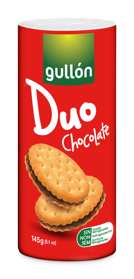 Gullon Duo choco 145g MHD:15.11.2026