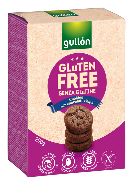 Gullon mini chips Cookies Glutenfrei 200g MHD:06.09.2026