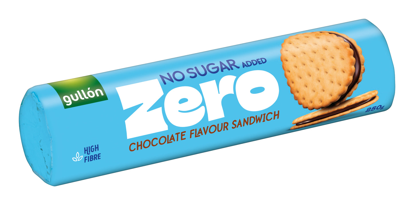 Gullon No Sugar Added Chocolate Cream Sandwich Cookies 250g