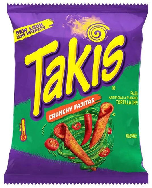Takis Crunchy Fajitas 92,3 g (MHD: 09.10.24)