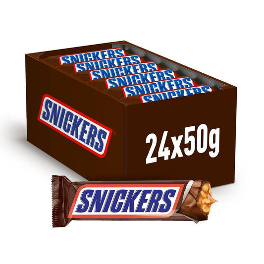 Snickers 24 x 50 g MHD: 08.12.24